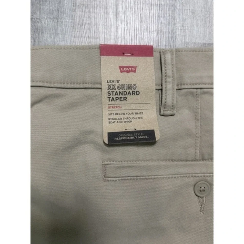 Levi's XX Chino Men's  Standard Taper Fit Stretch  Pants Size 46x34 NWT